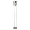 Catalina Chrome Floor Lamp In Smoked Glass Shades