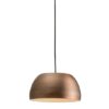 Connery Steel Ceiling Pendant Light In Matt Bronze