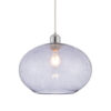 Dimitri Bubble Glass Ceiling Pendant Light In Grey