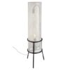 Jalis Metal Floor Lamp In White And Black