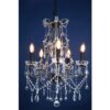 Kutztown 5 Bulbs Chandelier Ceiling Light In Black