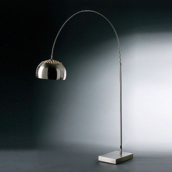 C Shaped Small Floor Lamp