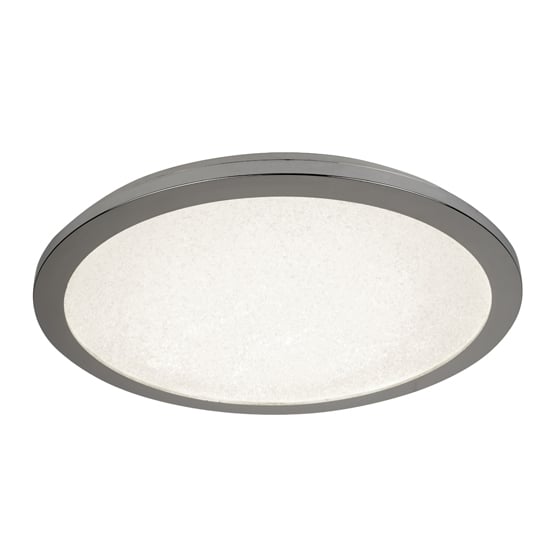 Canopus LED 30cm Flush Ceiling Light In Chrome