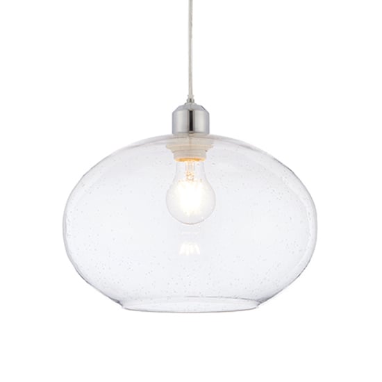 Dimitri Bubble Glass Ceiling Pendant Light In Clear